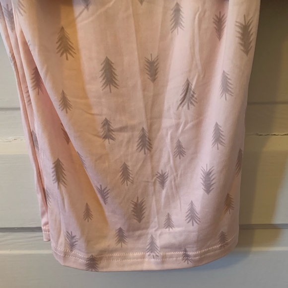 NWT pj set Bali cloud knit sand shell trees XL - Picture 8 of 11